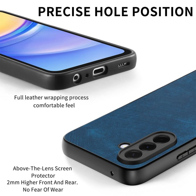 Coque Samsung Galaxy A27 slim rétro cuir anti-choc