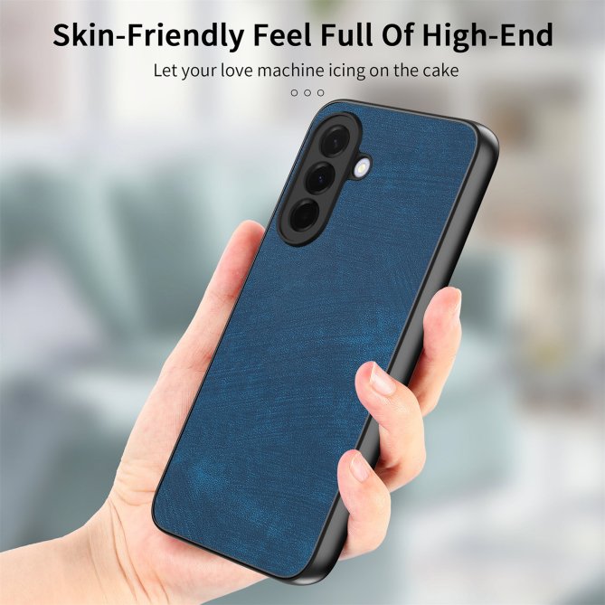 Coque Samsung Galaxy A27 slim rétro cuir anti-choc