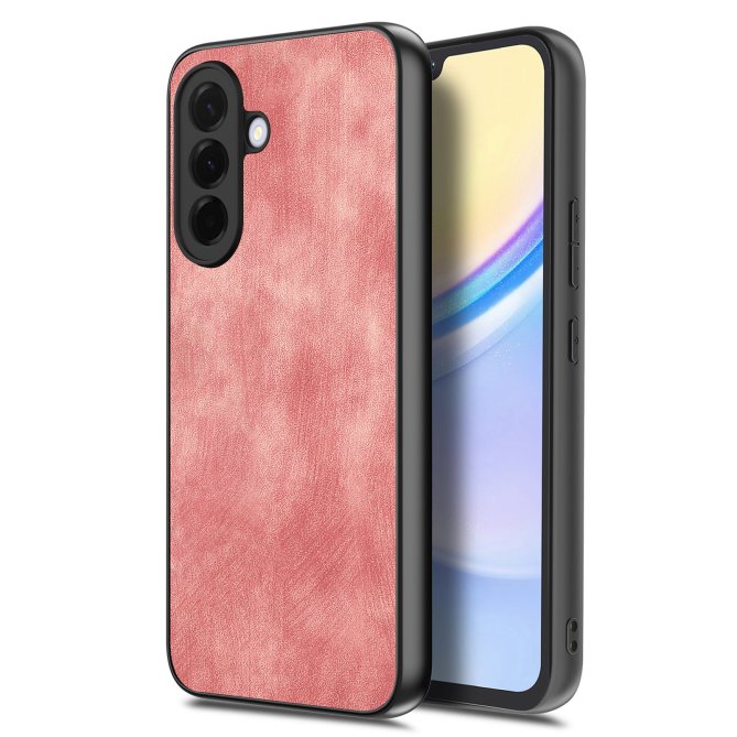 Coque Samsung Galaxy A27 slim rétro cuir anti-choc