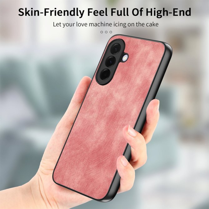 Coque Samsung Galaxy A27 slim rétro cuir anti-choc