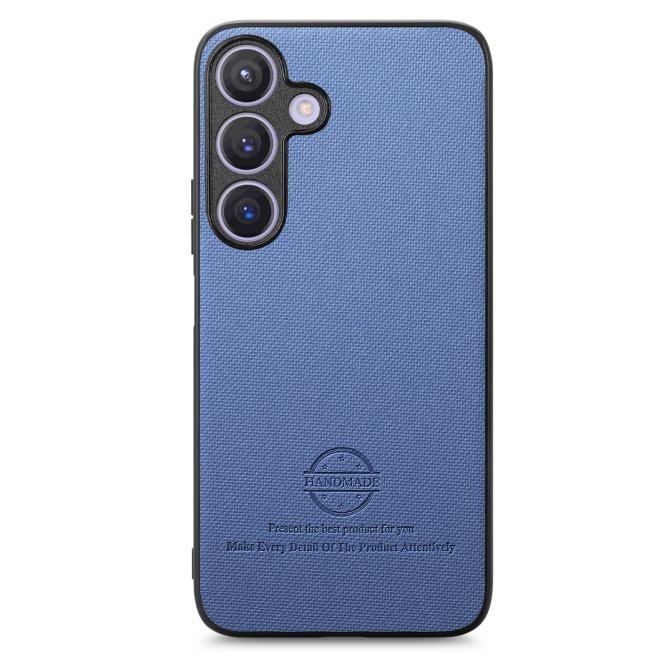 Coque Samsung Galaxy A27 texture tissu cuir slim