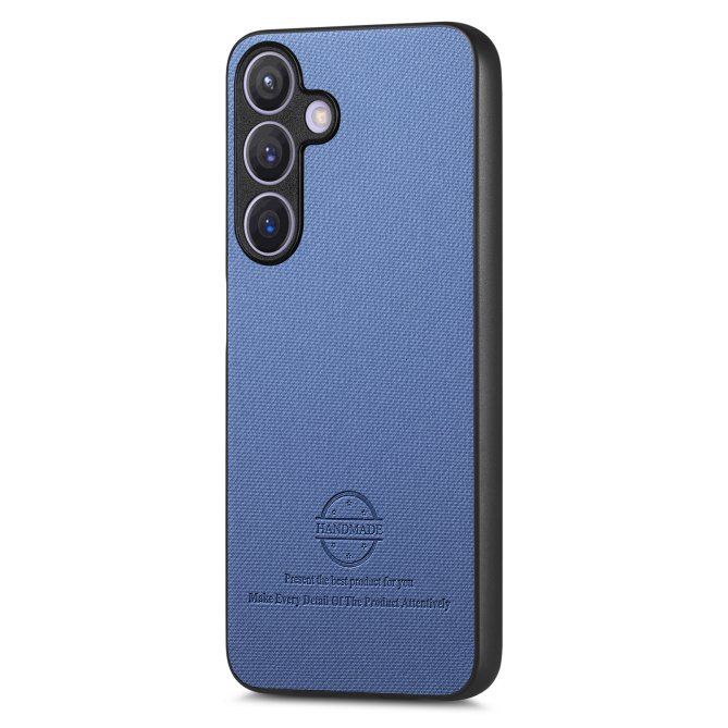 Coque Samsung Galaxy A27 texture tissu cuir slim