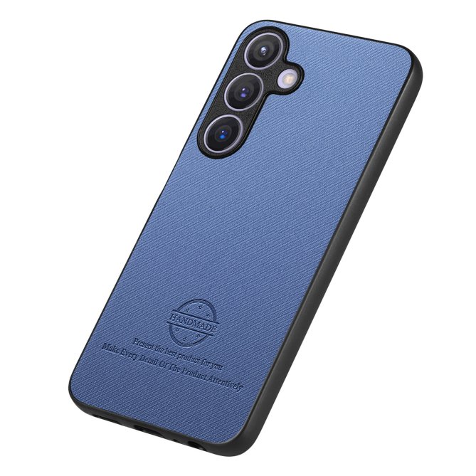 Coque Samsung Galaxy A27 texture tissu cuir slim