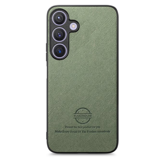 Coque Samsung Galaxy A27 texture tissu cuir slim