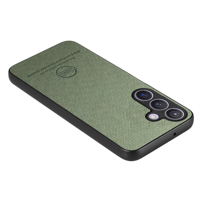 Coque Samsung Galaxy A27 texture tissu cuir slim