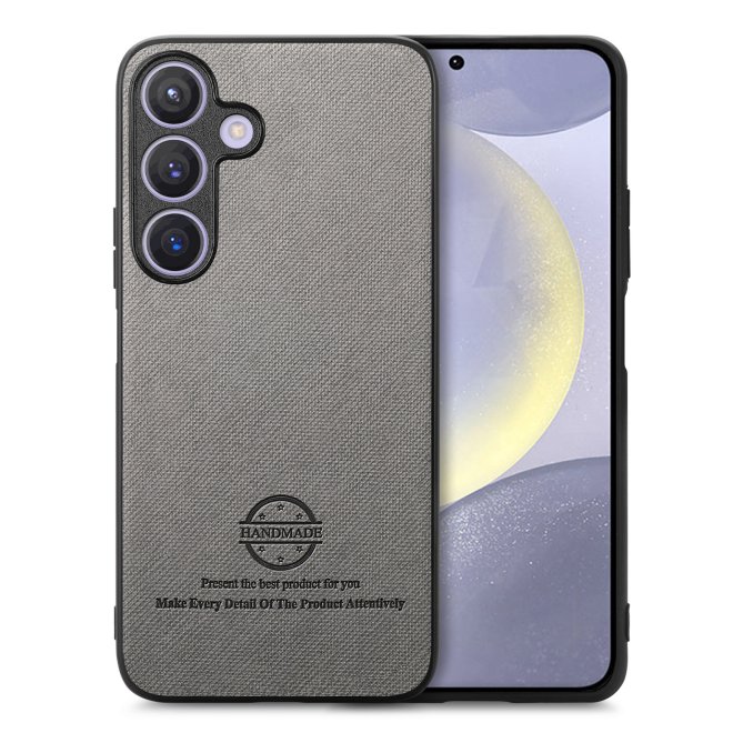 Coque Samsung Galaxy A27 texture tissu cuir slim