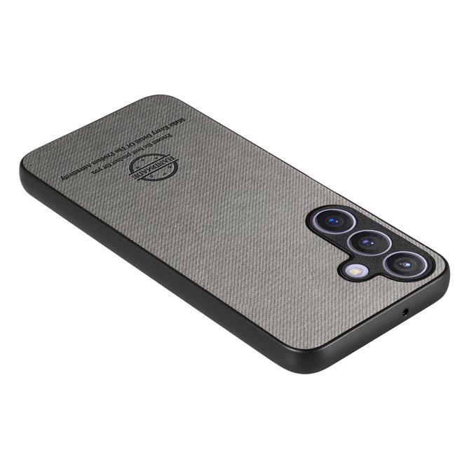 Coque Samsung Galaxy A27 texture tissu cuir slim