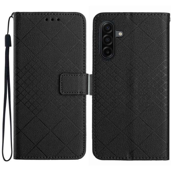 Housse Samsung Galaxy A27 wallet imprimé cuir PU folio