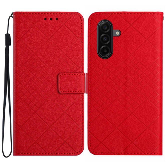 Housse Samsung Galaxy A27 wallet imprimé cuir PU folio