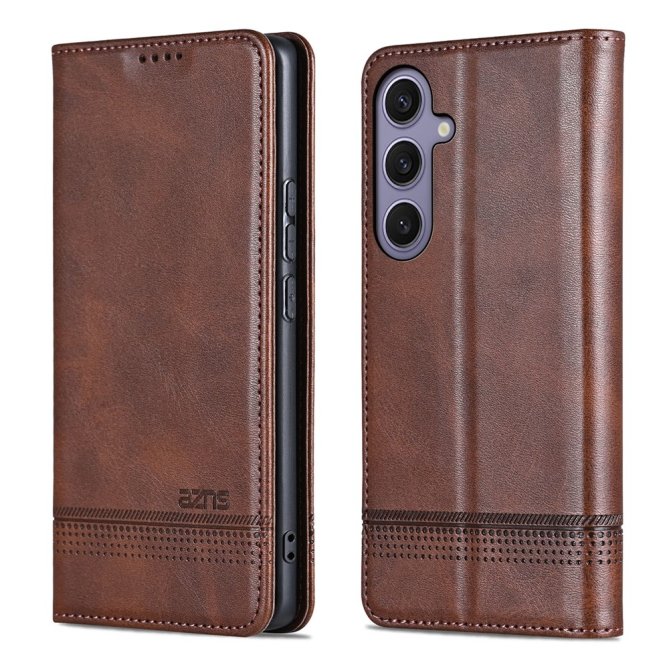 Housse Samsung Galaxy A27 AZNS wallet cuir vachette