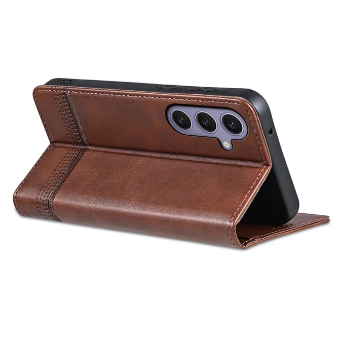 Housse Samsung Galaxy A27 AZNS wallet cuir vachette