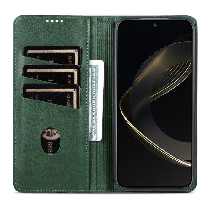 Housse Samsung Galaxy A27 AZNS wallet cuir vachette