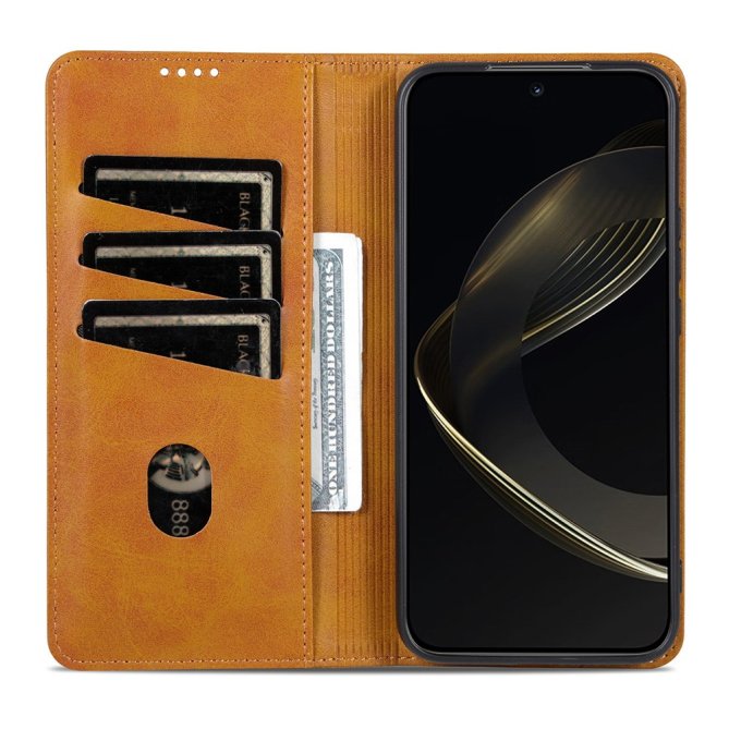 Housse Samsung Galaxy A27 AZNS wallet cuir vachette