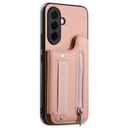Housse Samsung Galaxy A27 RFID jeans élastique dragonne poignet