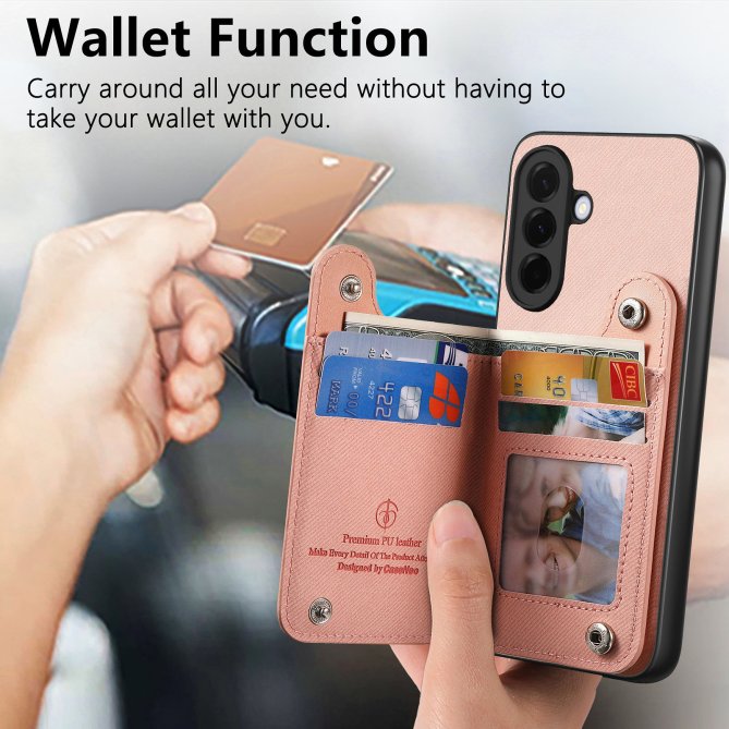 Housse Samsung Galaxy A27 RFID jeans élastique dragonne poignet