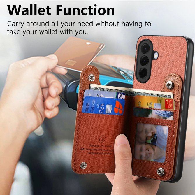 Housse Samsung Galaxy A27 RFID jeans élastique dragonne poignet