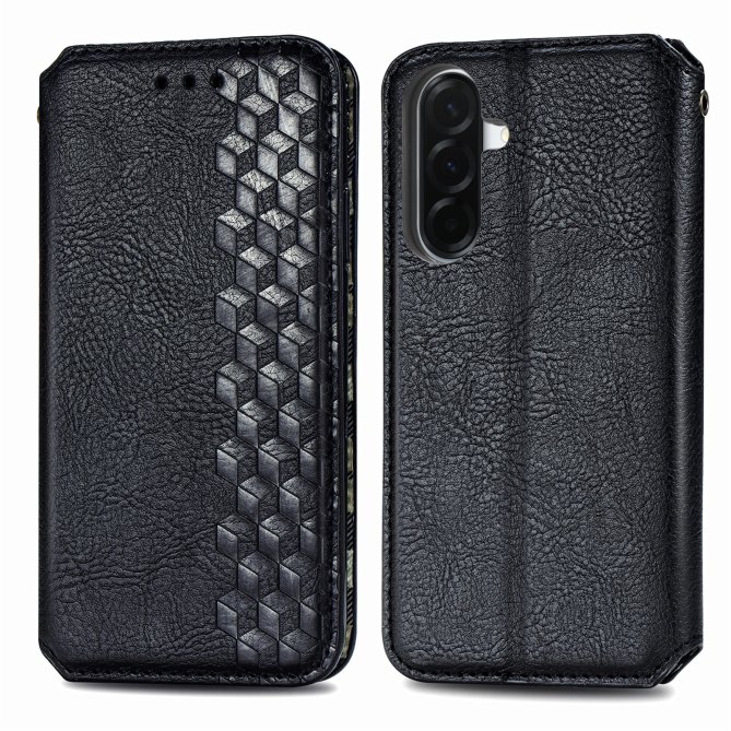 Housse Samsung Galaxy A27 losanges imprimés wallet PU