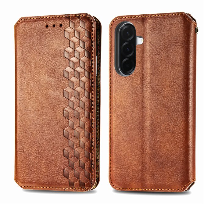 Housse Samsung Galaxy A27 losanges imprimés wallet PU