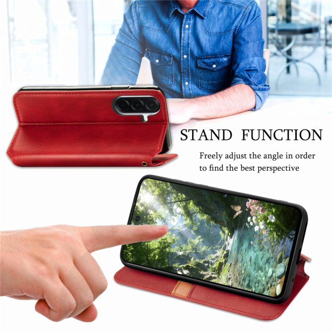 Housse Samsung Galaxy A27 losanges imprimés wallet PU