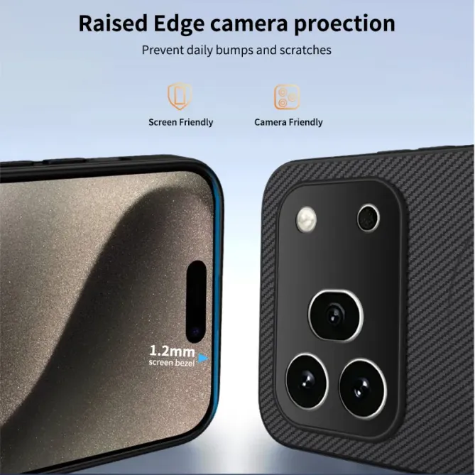 Pack Protection Intégrale Honor 600 Pro Coque Carbone et Verres Trempés