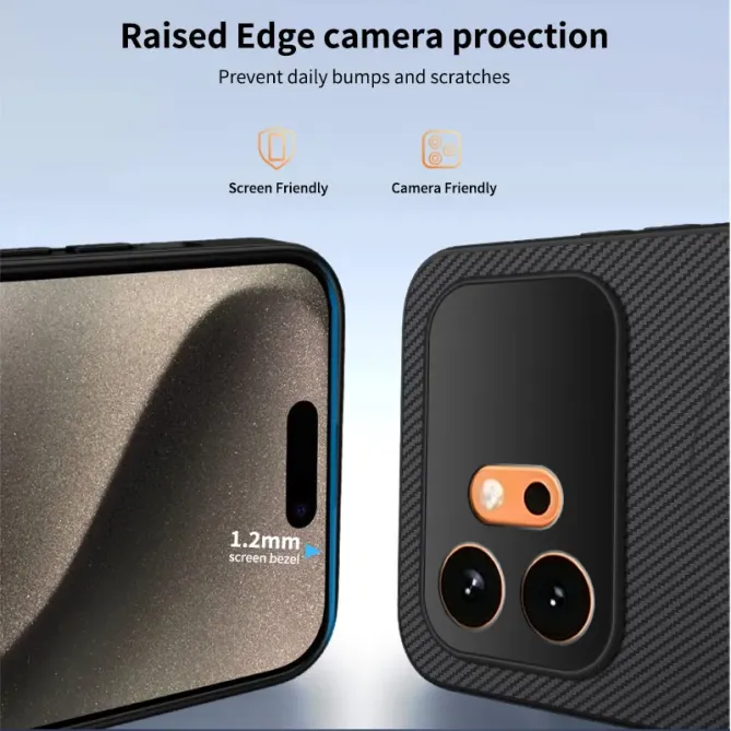 Pack Protection Intégrale Honor 600 Coque Carbone et Verres Trempés