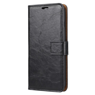 Housse iPhone 8 Plus / 7 Plus effet cuir vintage avec porte-cartes et support