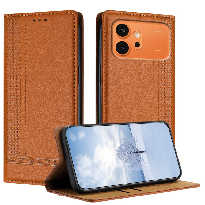 Flip Cover Honor 600 Pro / 600 Coutures avec Porte-Cartes
