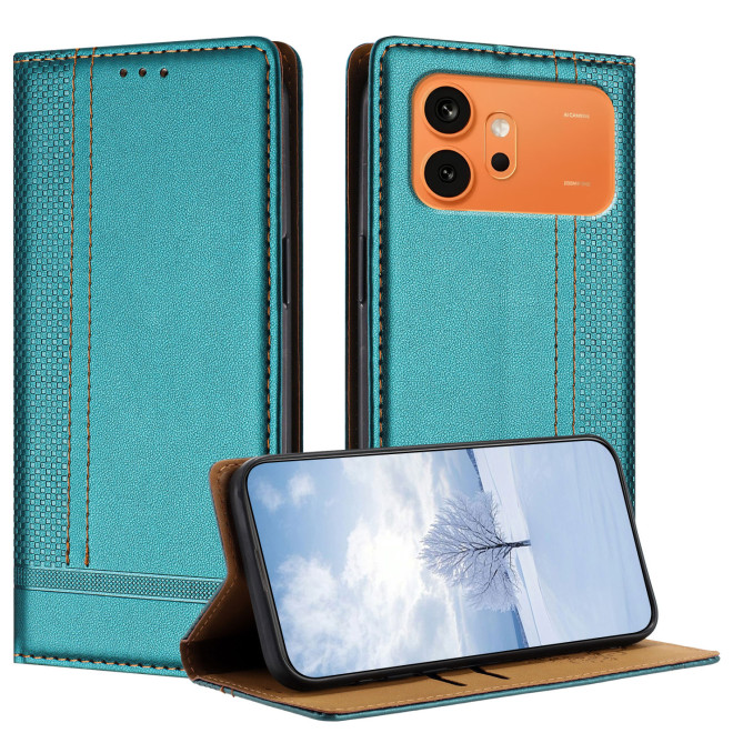 Flip Cover Honor 600 Pro / 600 Coutures avec Porte-Cartes