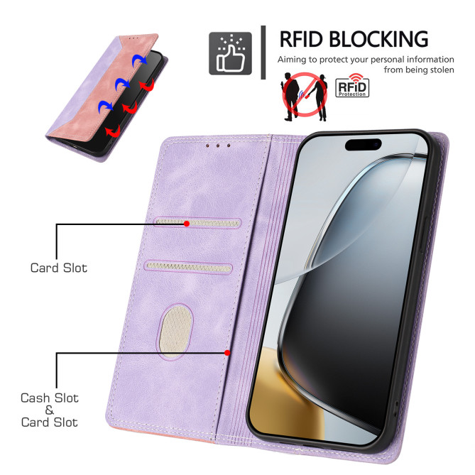 Étui Honor 600 Pro / 600 Bicolore Coutures