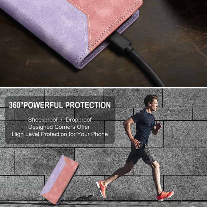 Étui Honor 600 Pro / 600 Bicolore Coutures