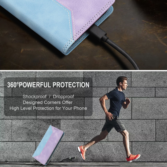 Étui Honor 600 Pro / 600 Bicolore Coutures