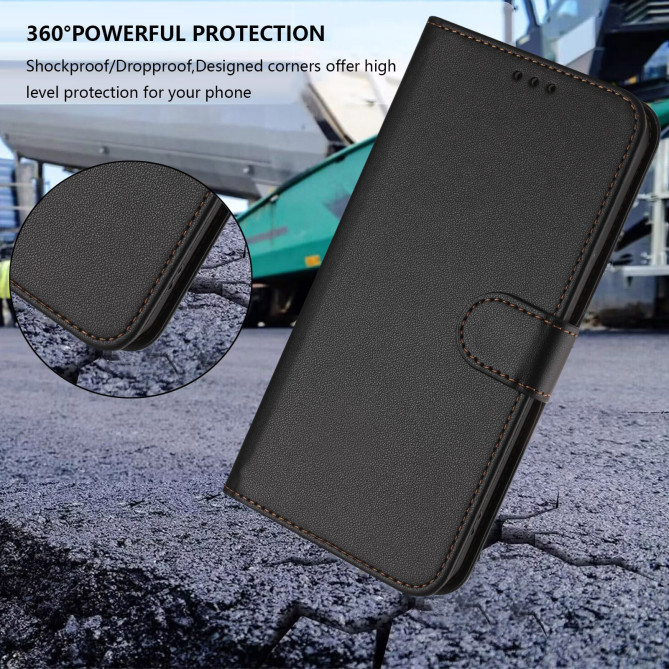Étui portefeuille Honor 600 Pro / 600 simili cuir