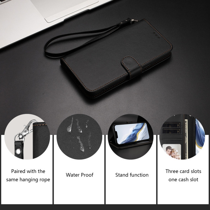 Étui portefeuille Honor 600 Pro / 600 simili cuir