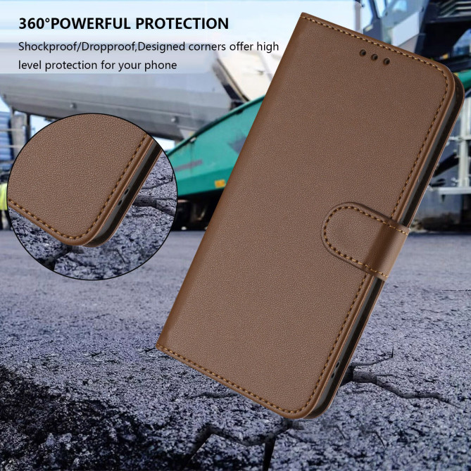 Étui portefeuille Honor 600 Pro / 600 simili cuir