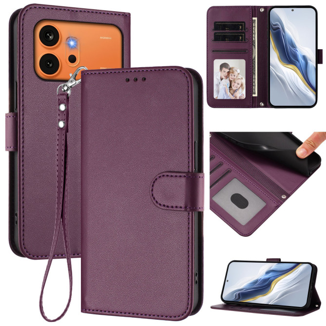 Étui portefeuille Honor 600 Pro / 600 simili cuir