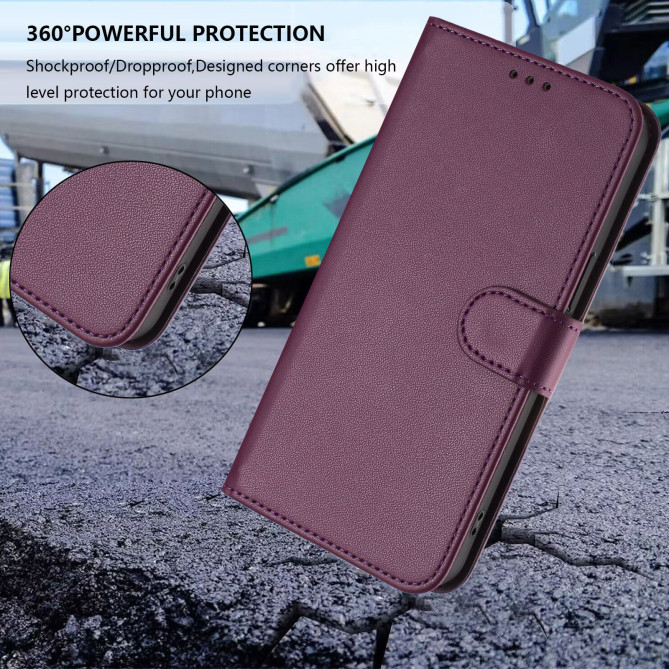 Étui portefeuille Honor 600 Pro / 600 simili cuir
