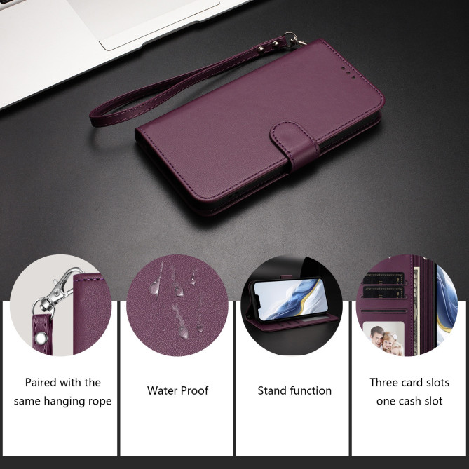Étui portefeuille Honor 600 Pro / 600 simili cuir