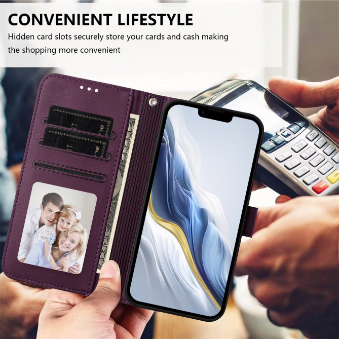 Étui portefeuille Honor 600 Pro / 600 simili cuir