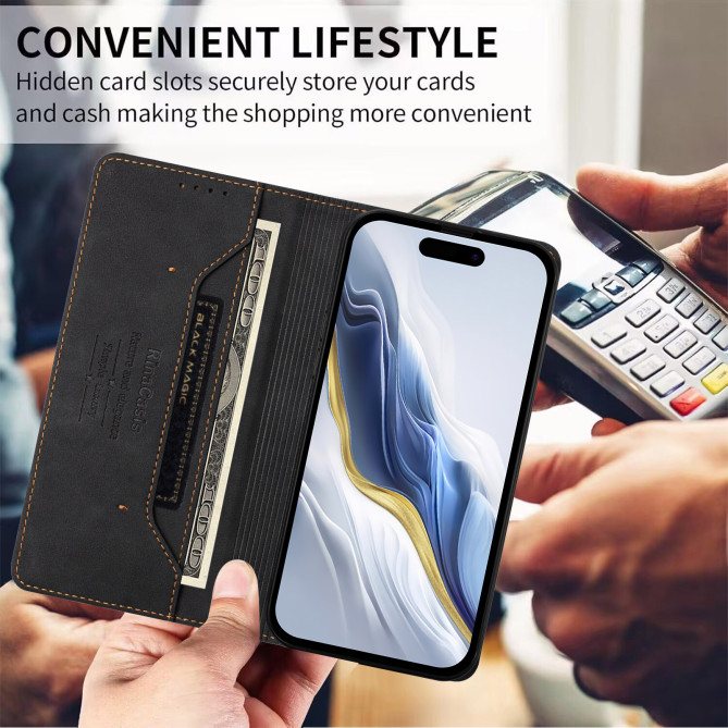 Étui Honor 600 Pro / 600 Rinacasis anti-RFID porte-cartes