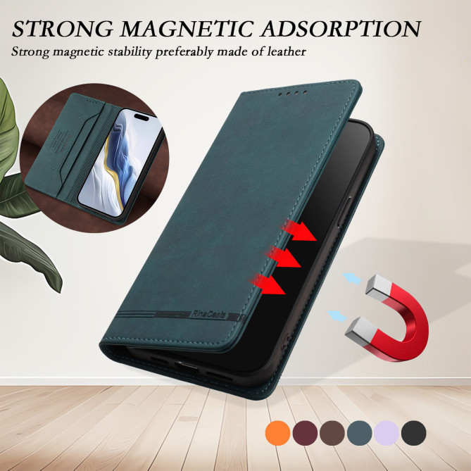 Étui Honor 600 Pro / 600 Rinacasis anti-RFID porte-cartes