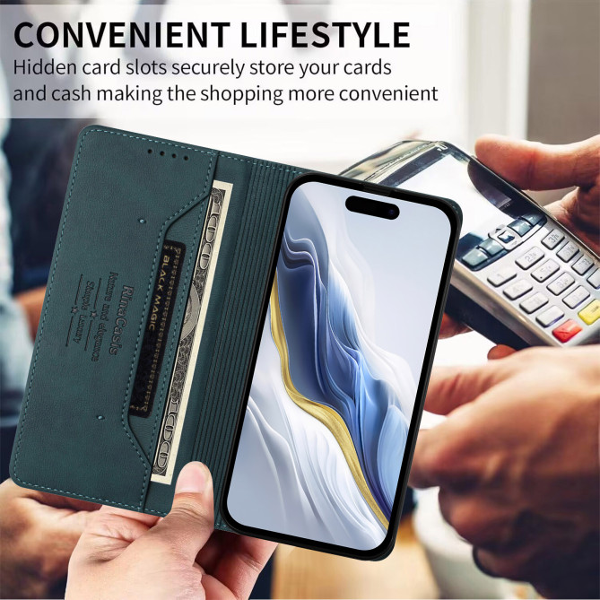 Étui Honor 600 Pro / 600 Rinacasis anti-RFID porte-cartes