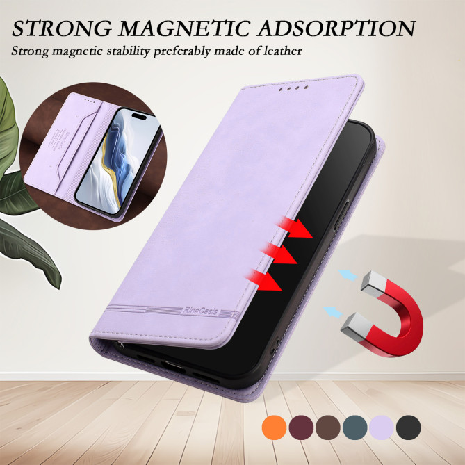 Étui Honor 600 Pro / 600 Rinacasis anti-RFID porte-cartes