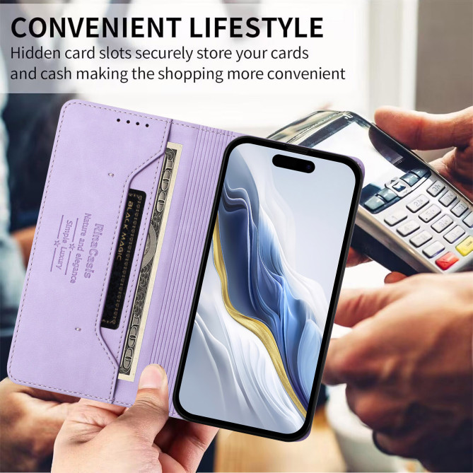 Étui Honor 600 Pro / 600 Rinacasis anti-RFID porte-cartes