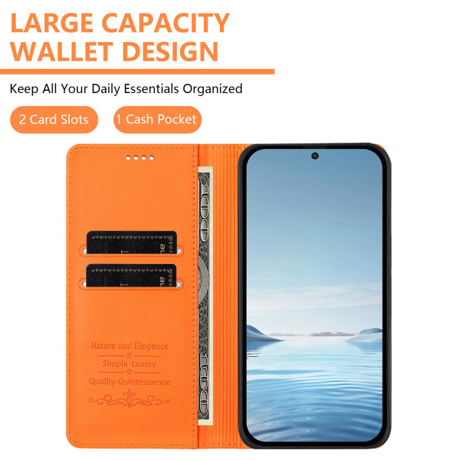 Étui folio Honor 600 Pro / 600 à rabat magnétique avec porte-cartes