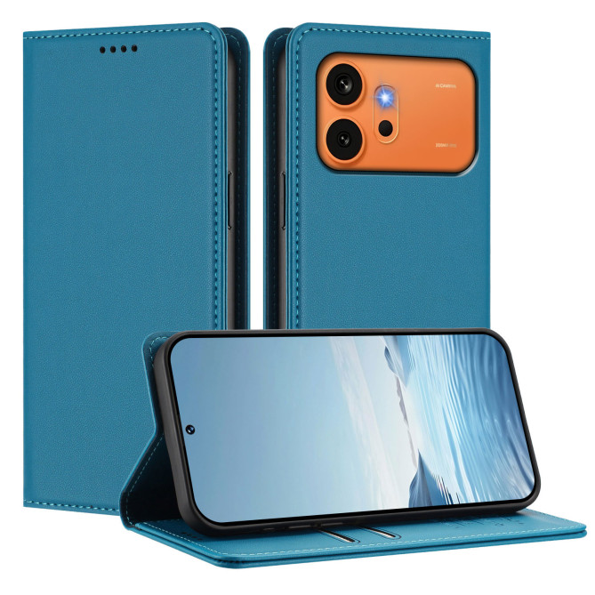 Étui folio Honor 600 Pro / 600 à rabat magnétique avec porte-cartes