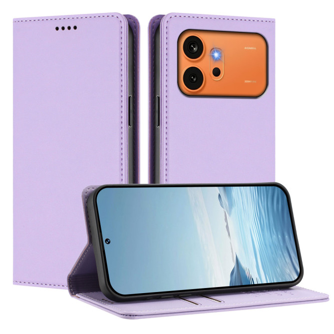 Étui folio Honor 600 Pro / 600 à rabat magnétique avec porte-cartes