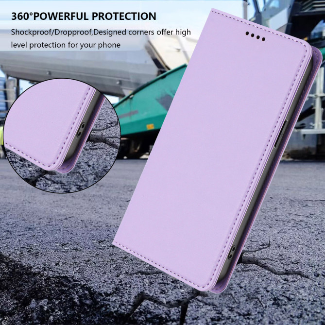 Étui folio Honor 600 Pro / 600 à rabat magnétique avec porte-cartes