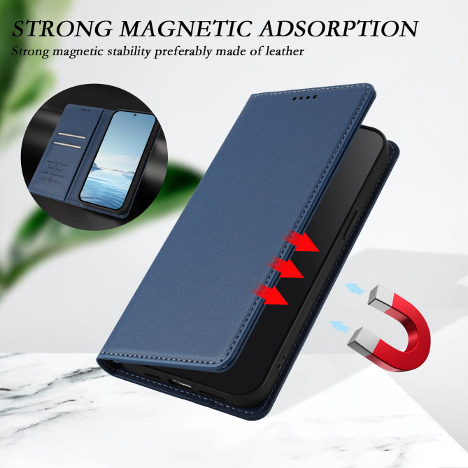 Étui folio Honor 600 Pro / 600 à rabat magnétique avec porte-cartes