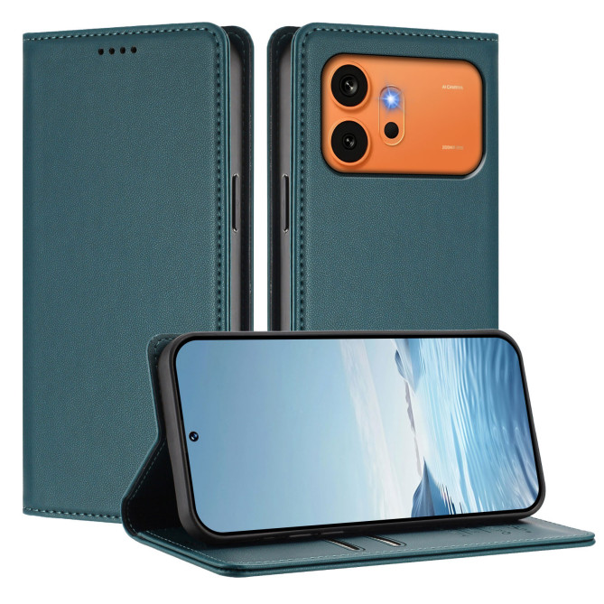 Étui folio Honor 600 Pro / 600 à rabat magnétique avec porte-cartes