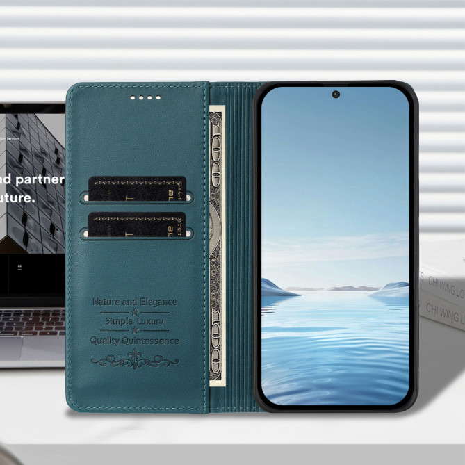 Étui folio Honor 600 Pro / 600 à rabat magnétique avec porte-cartes